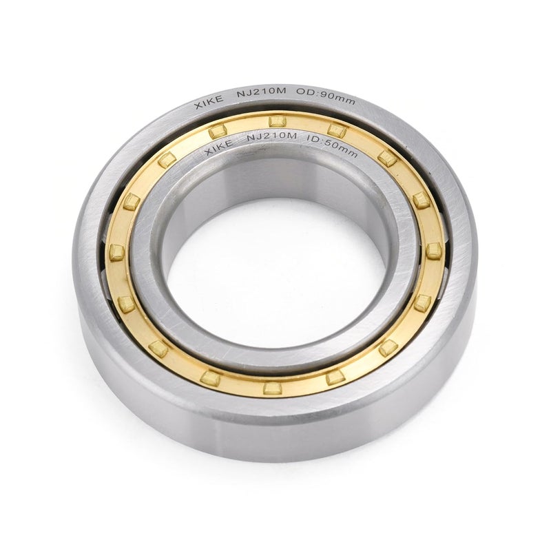 Xike 1 Pcs NJ210M Cylindrical Roller Bearings 50x90x20mm, Fits DIY/Motor/Turbines/Compressors/Reducer/Gearbox, Industrial/Agricultural/Engineering/Garden Machinery. - Image 4